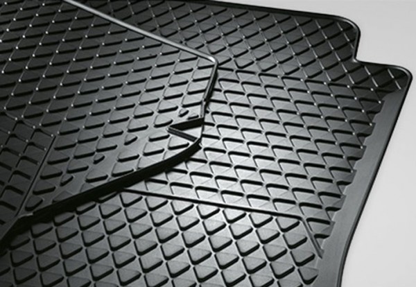 Gummimatten passend für VW Polo 5 V 6R Gummi Fußmatten Matten Automatten 4-t