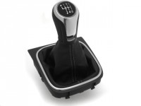 Golf 6 GTD Sport Leder Schaltknauf, Original Tuning Golf 6 GTD Sport Leder Schaltknauf, Original Tuning