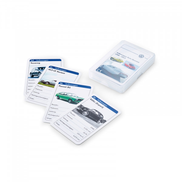 Original BMW Quartett Kartenspiel Kollektion 2018-20 ***NEU/OVP*** 