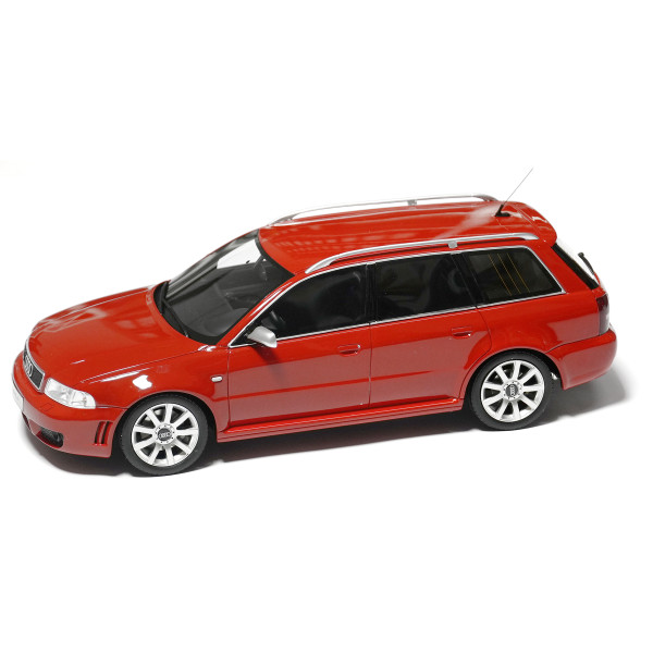 Audi RS4 (B5) Avant Modellauto 1:18 Miniatur Modell rot A5-5030