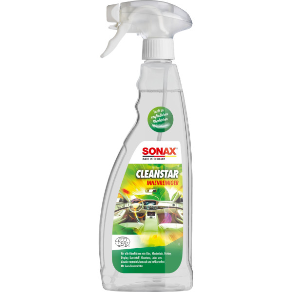 SONAX CleanStar Oberflächenreiniger Geruchsvernichter Innenreiniger 02534000