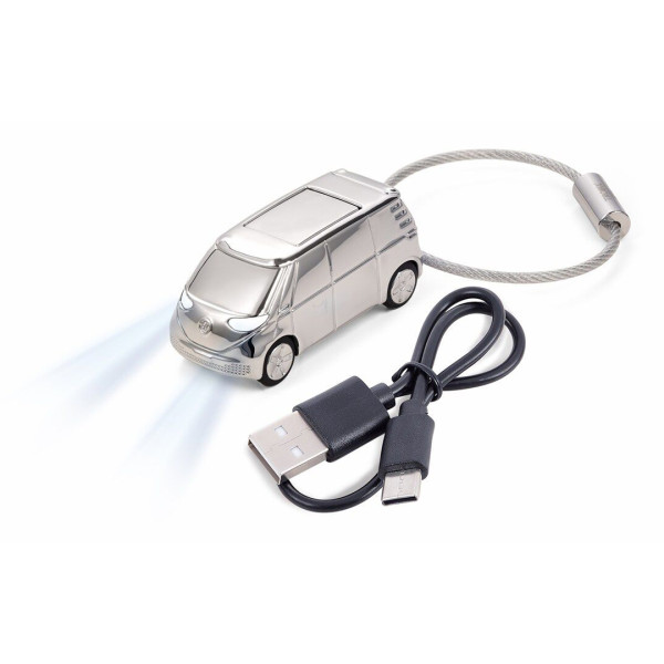 Schlüsselanhänger VOLKSWAGEN ELECTRIC BUS CONCEPT Taschenlampe USB KR22-40
