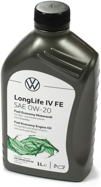 Original VW Motoröl 1L Longlife IV Longlife4 SAE 0W20 VW Norm 50800 50900 Öl GS60577C2EUR
