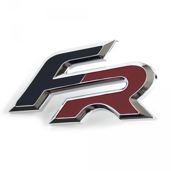 Original Seat FR Schriftzug vorne Kühlergrill Emblem Tuning Formula Racing Logo