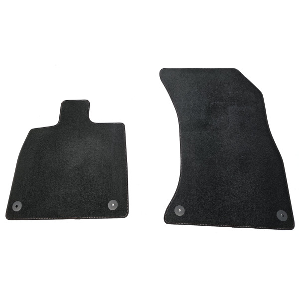 Original Audi Q5 (FY) Fußmatten Premium Velours Textilfußmatten vorn 2x Stoffmatten 80B863691ABMU
