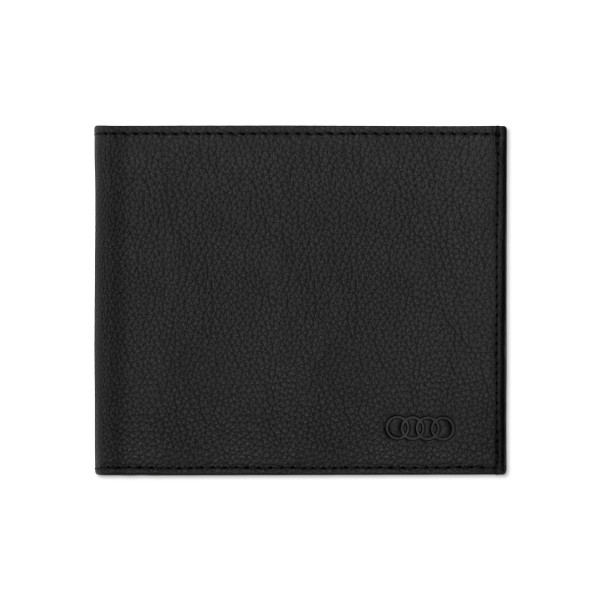 Original Audi Geldbörse Leder Herren Brieftasche RFID-Schutz Portemonnaie schwarz 3152100900