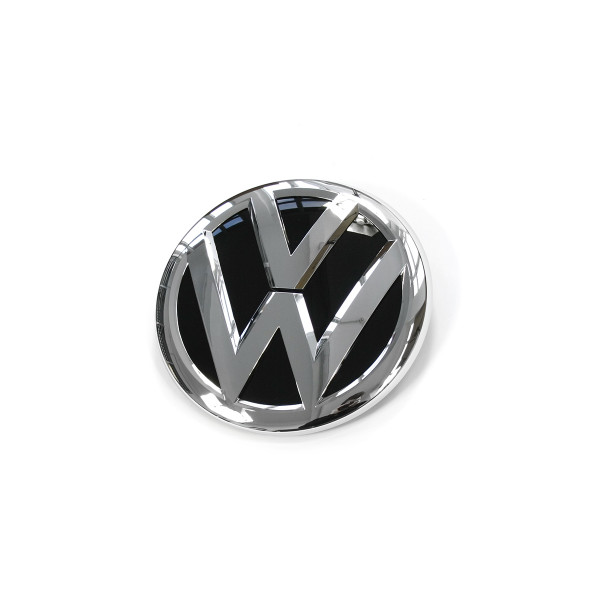 Original VW Amarok Facelift VW-Emblem vorn Kühlergrill Emblem Logo chrom schwarz