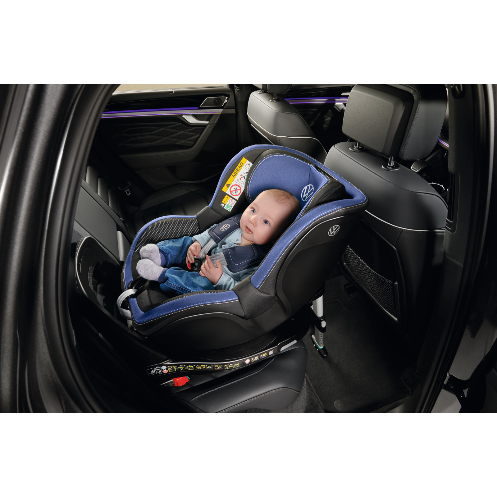 Original VW Kindersitz Babyschale i-Size Dualfix ISOFIX R129 Norm  360°-Drehfunktion 11A019902