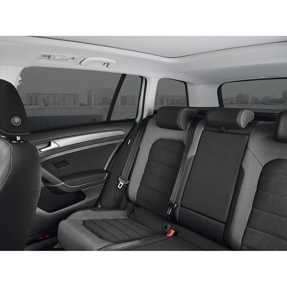 Für Volkswagen VW Golf 7 Mk7 2012–2020, magnetischer Auto-Sonnenschutz  vorne, Heckscheibe, Rahmen, Vorhang, Seitenfenster, Sonnenschutz – zu  niedrigen