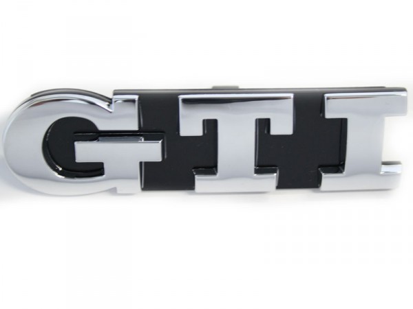 Schriftzug Original VW GTI Clip Plakette Kühlergrill Halterung 1K6853679DFXC