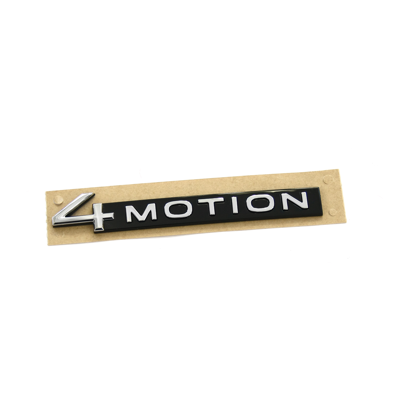 Original VW 4Motion Schriftzug Heckklappe Emblem Logo Aufkleber Allrad  chrom schwarz