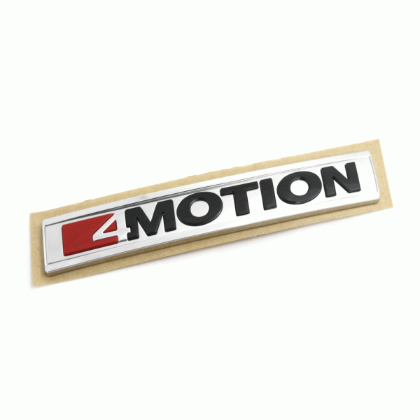 Original VW 4Motion Schriftzug hinten Heckklappe Emblem Logo chrom schwarz