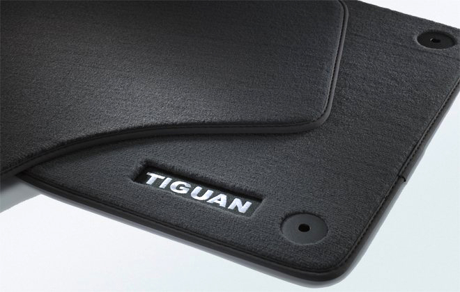 VW Tiguan Original Premium Velours Fußmatten, 4-teilig vorn+hinten