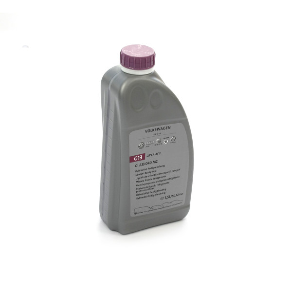 Original G13 Kühlflüssigkeit Kühlmittel VW Audi Skoda Seat Ready Mix 1,5L Flasche