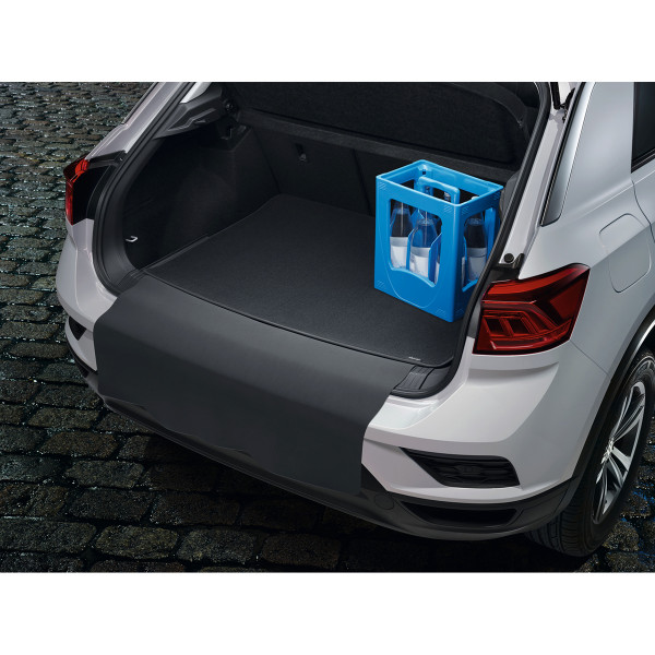 AZUGA Kofferraummatte Gummi Kofferraummatte passend für VW T-Roc ab 2017  (oben), für VW T-Roc SUV