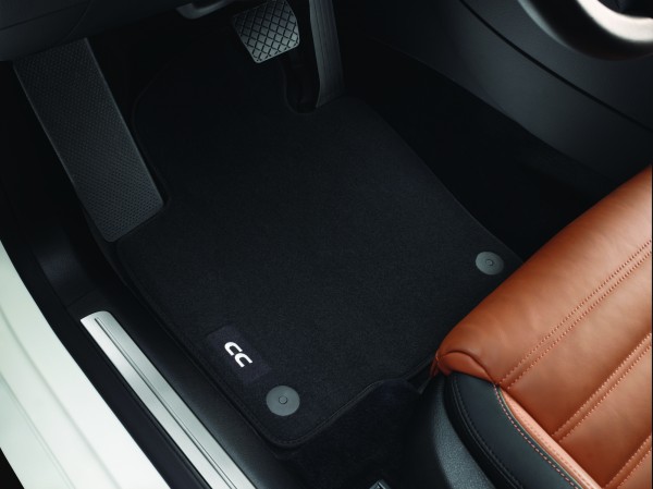 Fußmatten Velours Passat CC Original VW Premium 4-teilig schwarz