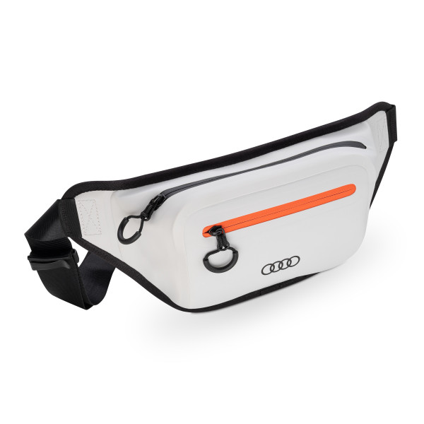 Original Audi Hüfttasche Hip Bag Gürteltasche Bauchtasche Ringe Logo Tasche 3152400600