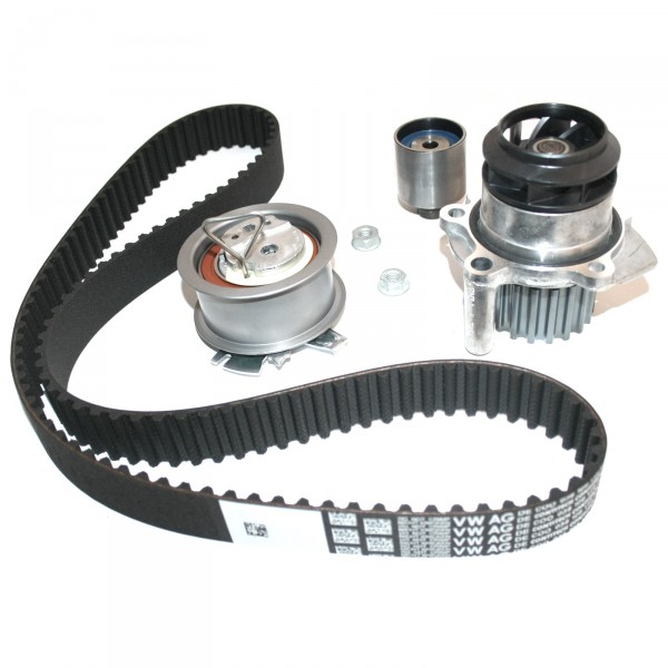 Zahnriemensatz Wasserpumpe Original VW Audi Zahnriemenwechsel 038198119A 045121011H