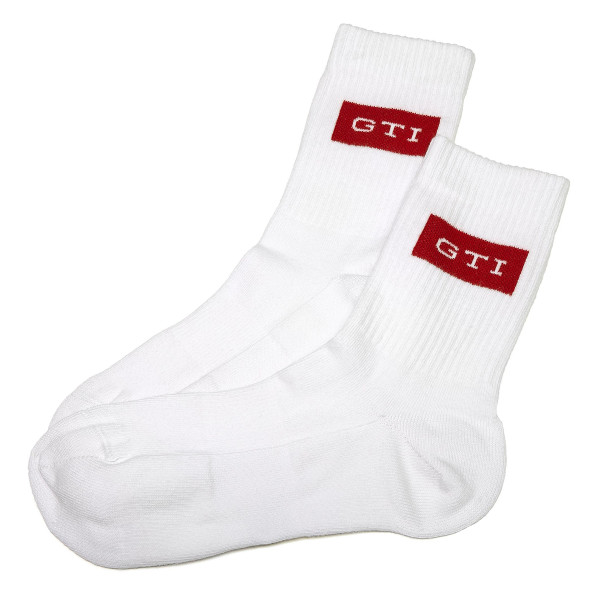 Original VW GTI Socken Tennissocken Strümpfe Größe 39-42 weiß 3A4084361084