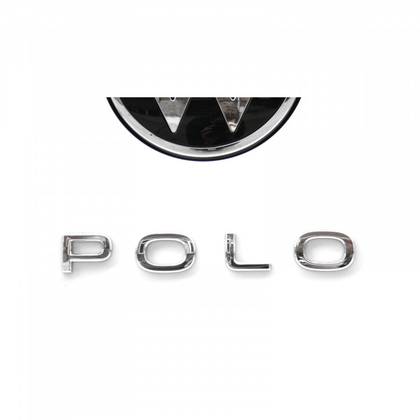 Original VW Polo 5 (6C) VW Emblem hinten Heckklappe Logo chrom