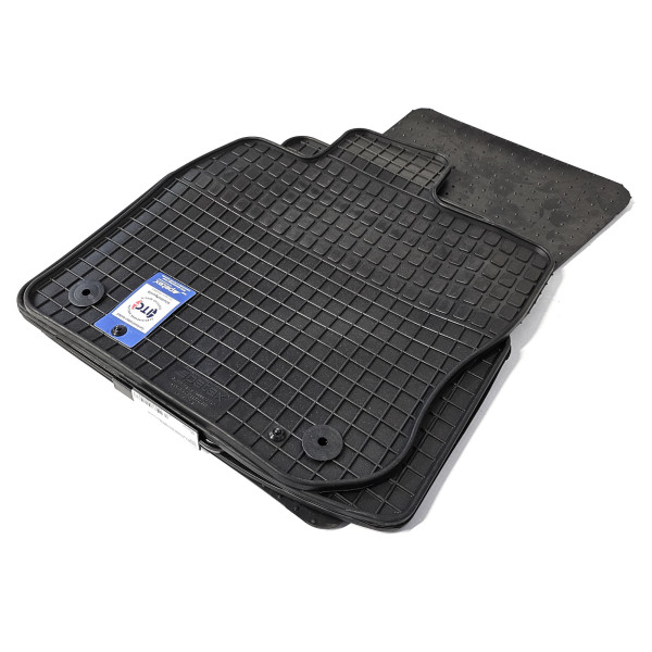 VW Passat Skoda Superb Fußmatten Gummi Allwetterfußmatten Gummimatten 4-teilig schwarz
