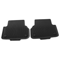 Original Audi A5 (B9) Coupe Gummi Fußmatten hinten Gummimatten Allwettermatten schwarz Original Audi A5 (B9) Coupe Gummi Fußmatten hinten Gummimatten Allwettermatten schwarz