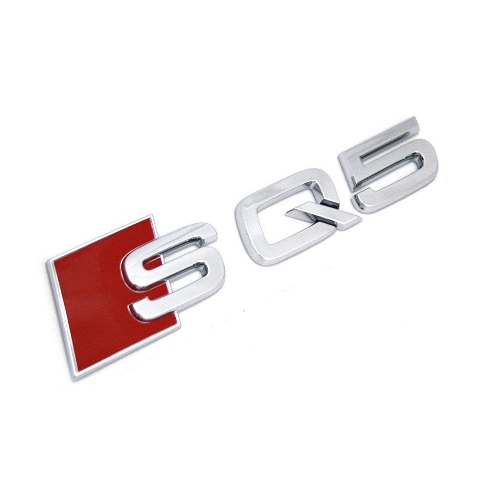 Audi Ringe Emblem schwarz Heckklappe Audi Q5 FY Original