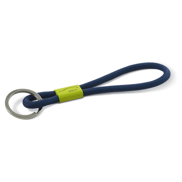 Original VW Schlüsselanhänger Golf Kollektion 2019 Kordel Schlüsselband blau 5HG087010655