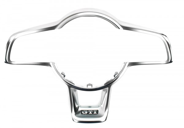 VW Golf 7 Polo GTI Blende für Lenkrad Tuning Blende Sportlenkrad Aluminium