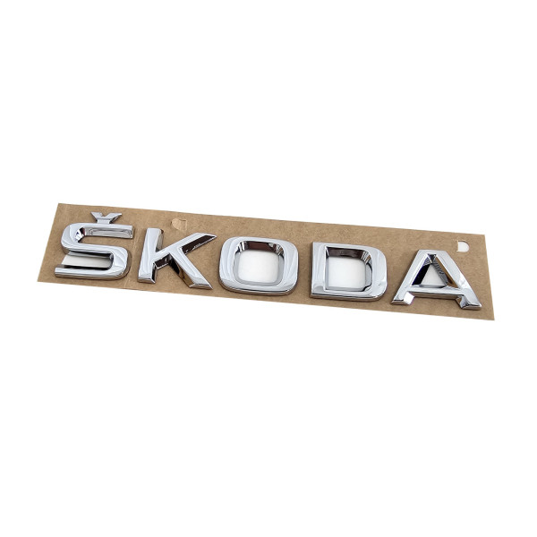 Original Skoda Schriftzug Buchstaben Markenschriftzug Logo Plakette Aufkleber 3V08536872ZZ