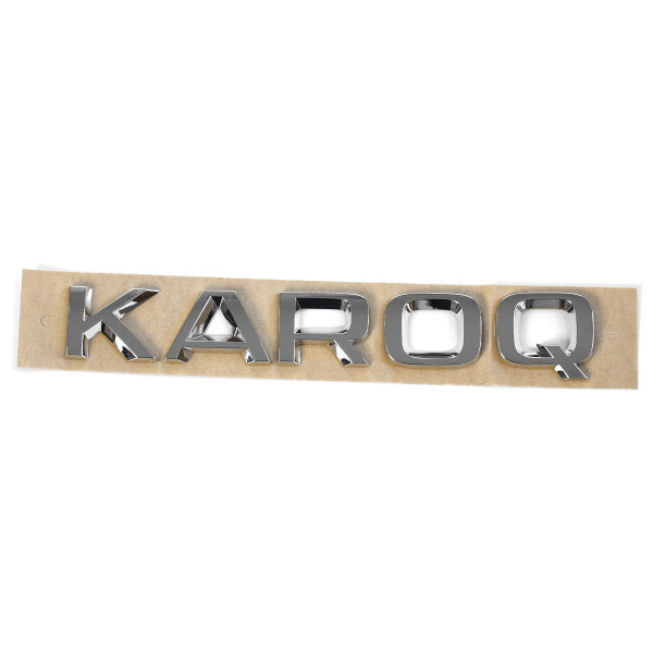 Original Skoda Karoq Schriftzug Heckklappe Emblem Buchstaben chrom 57A853687A2ZZ