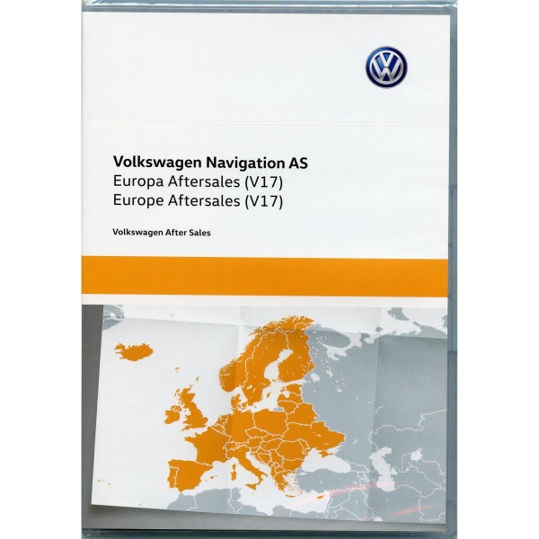 Original VW Navigationssystem SD-Karte Europa V17 Update Discover Media AS Kartendaten 5NA919866DF