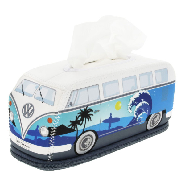 VW T1 Bus Neopren Kosmetiktuchspender Surf Taschentücher Box Accessoires BUNE265