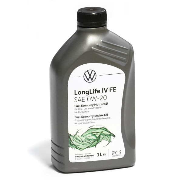 Original VW Motoröl 1L Longlife IV Longlife4 SAE 0W20 VW Norm 50800 50900 Öl GS65577C2EUR