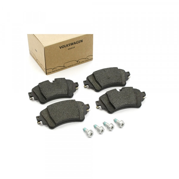Original VW Audi Bremsbeläge Hinterachse Beläge Bremsen 8W0698451T