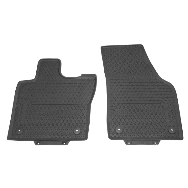 Original VW Beetle Gummi Fußmatten vorn Allwettermatten schwarz 5C1061502C82V
