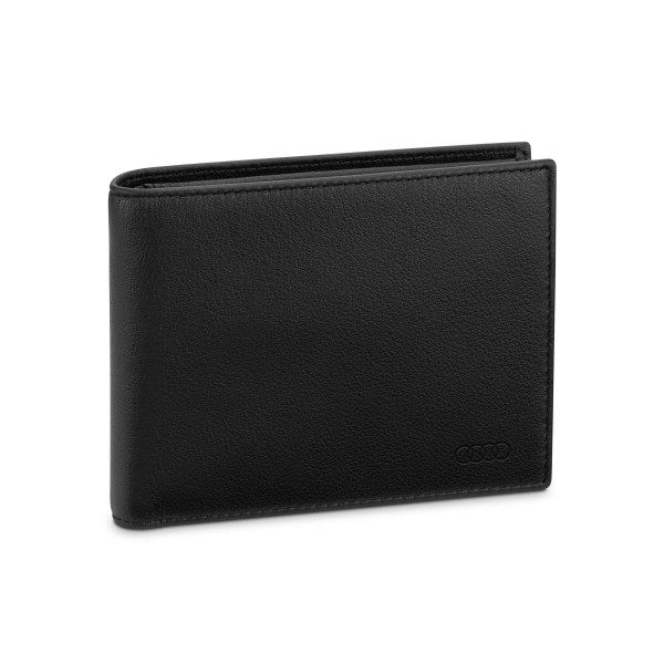 Original Audi Minibörse Geldbörse Leder Herren Brieftasche RFID-Schutz Wallet 3152401100