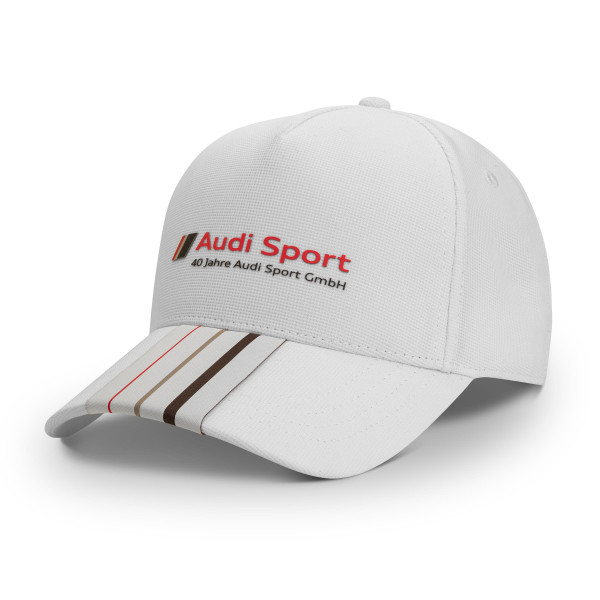 Original Audi Sport Cap 40 Jahre Logo Basecap Baseballkappe Kappe 3132302100