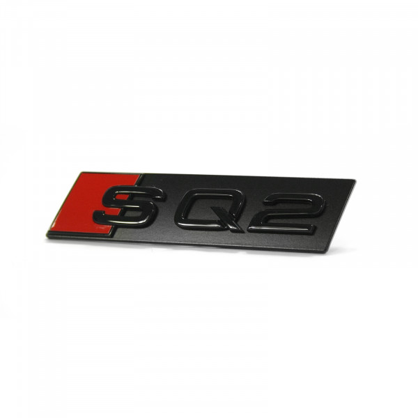 Original Audi SQ2 Schriftzug Clip schwarz Tuning Kühlergrill Black Edition Emblem 81A071805