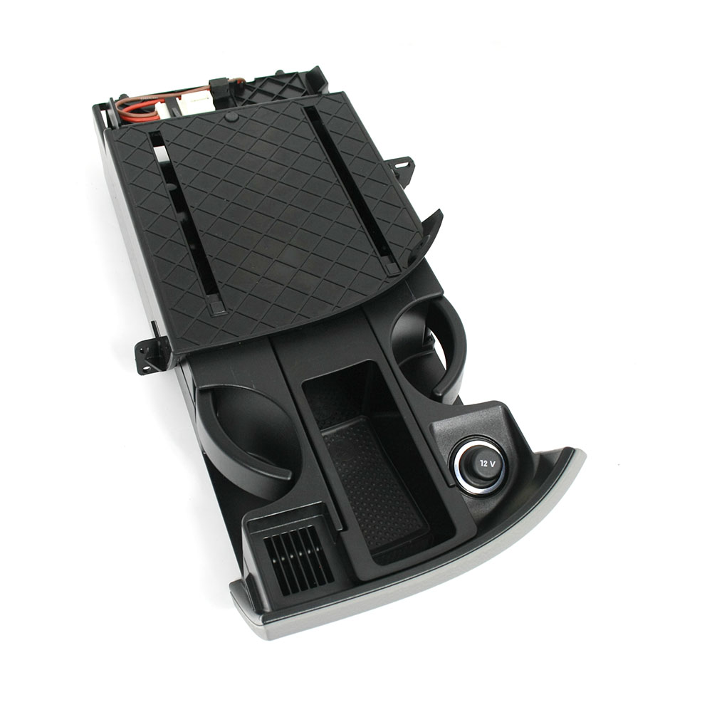 Getränkehalter-Einsatz für T5 T5.1 Transporter für Mittelkonsole Tablett:  grau : : Auto & Motorrad