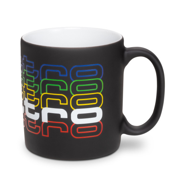 Original Audi Tasse Kaffeetasse Teetasse Kaffeebecher Porzellan schwarz 3292600200