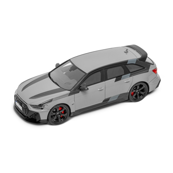 Original Audi RS6 Avant GT Modellauto 1:43 Miniatur Modell grau 5012516231