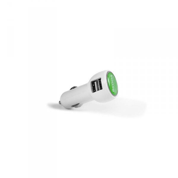 Original Skoda Ladeadapter Car Charger weiß USB Adapter Accessoires