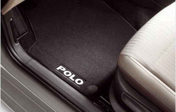 Original VW Polo 5 (6R/6C) Premium Velours Fußmatten Textilfußmatten 6R1061270PWGK