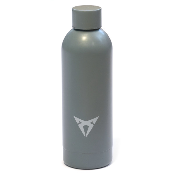 Origimnal CUPRA Trinkflasche 500ml Isolierflasche Enceladus Grau Aluminium 6H1069601M