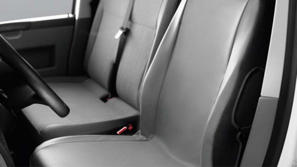 Autositz-Schonbezug aus Kunstleder für Doppelsitzbank