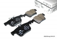 Original VW Bremsbeläge Hinterachse Scheibenbremsen Beläge 5Q0698451AD Original VW Bremsbeläge Hinterachse Scheibenbremsen Beläge 5Q0698451AD
