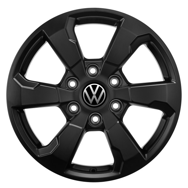 Original VW Amarok PanAmericana Aluminiumfelge Amadora 18 Zoll Leichtmetallfelge 7,5Jx18 Alu schwarz