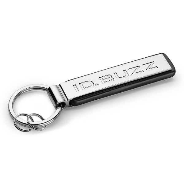 Original VW Schlüsselanhänger ID.Buzz Keyring Metall Anhänger Schlüsselring silber 000087010CKYPN