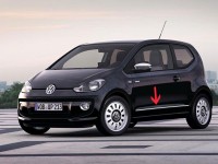 Schutzleiste Tür VW Up Chromglanz Original Tuning Zubehör Stossleisten-Set 3-Türer Schutzleiste Tür VW Up Chromglanz Original Tuning Zubehör Stossleisten-Set 3-Türer